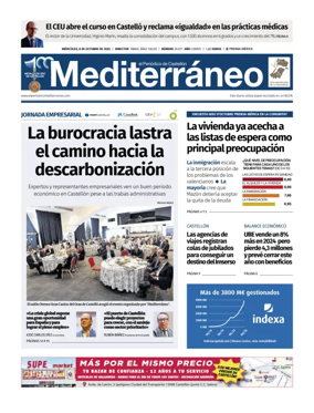Cover of El Periódico Mediterráneo