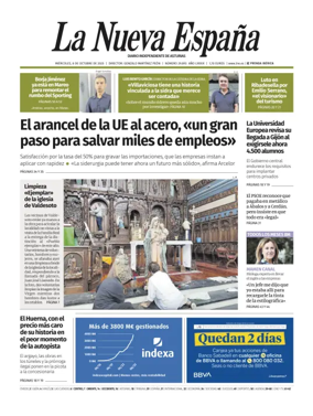 Cover of La Nueva España