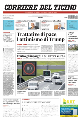 Cover of Corriere del Ticino