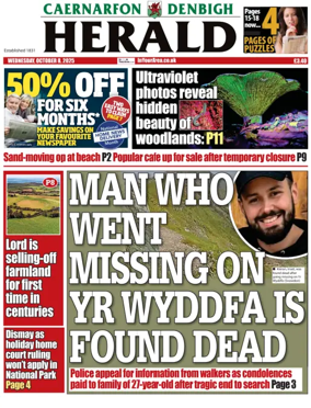 Cover of Caernarfon Herald