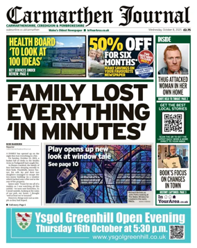 Cover of Carmarthen Journal