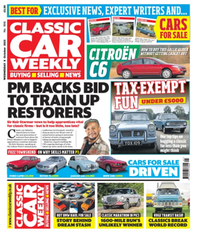 Cover of Classic Car Weekly (UK)
