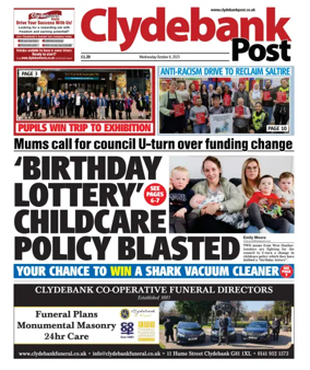 Cover of Clydebank Post