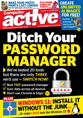 Cover of Computer Active (UK)