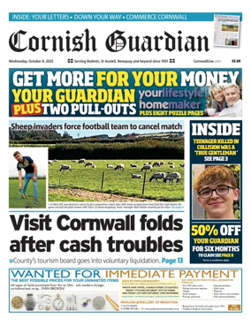 Cover of Cornish Guardian (Newquay & the North Coast)