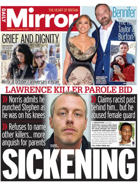 Cover of Daily Mirror