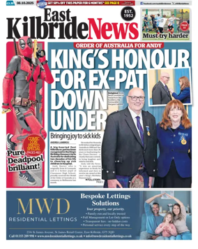 Cover of East Kilbride News