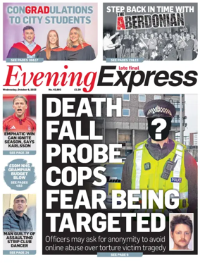 Cover of Evening Express (Extra Edition)