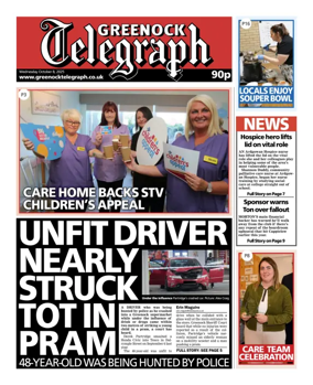 Cover of Greenock Telegraph