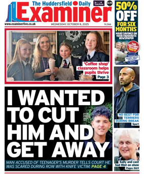 Cover of Huddersfield Daily Examiner