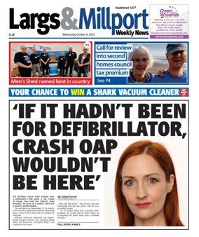 Cover of Largs & Millport Weekly News