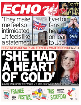 Cover of Liverpool Echo