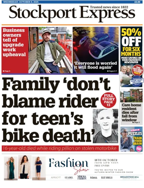 Cover of Stockport Express