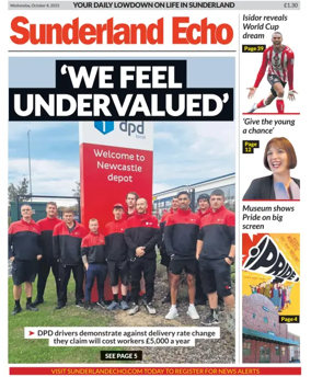 Cover of Sunderland Echo