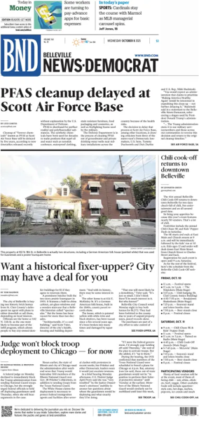Cover of Belleville News-Democrat
