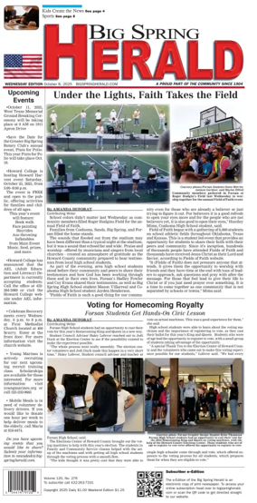 Cover of Big Spring Herald