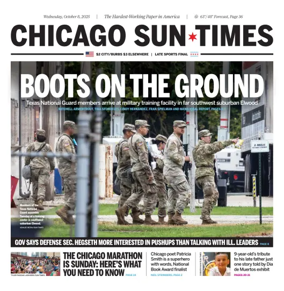 Cover of Chicago Sun-Times