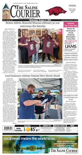 Cover of The Saline Courier