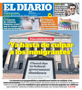 Cover of El Diario