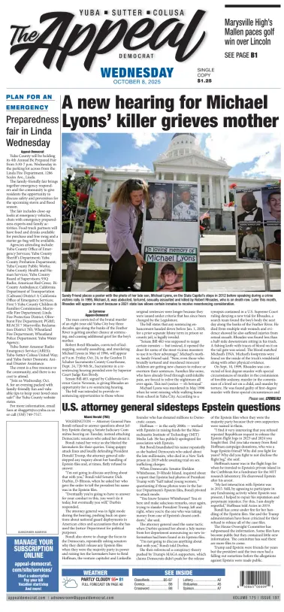 Cover of Marysville Appeal-Democrat    