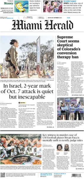 Cover of Miami Herald