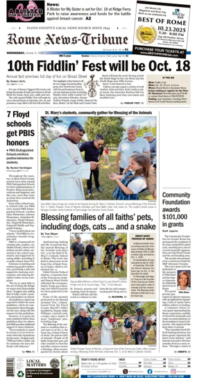 Cover of Rome News-Tribune