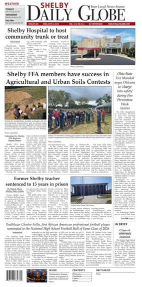 Cover of Shelby Daily Globe