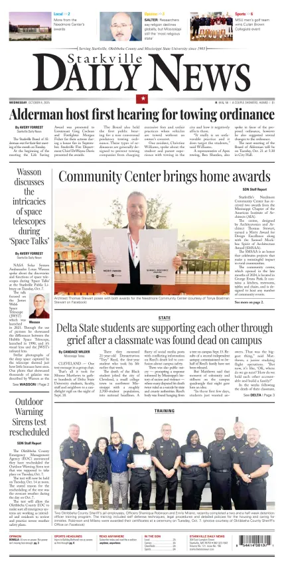 Cover of Starkville Daily News