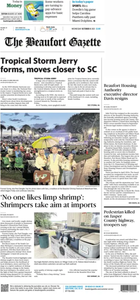 Cover of The Beaufort Gazette