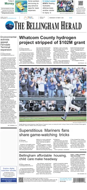Cover of The Bellingham Herald