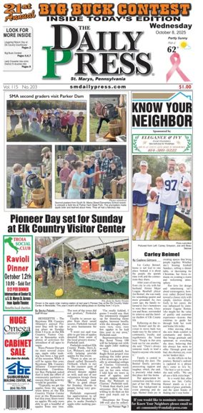 Cover of The Daily Press