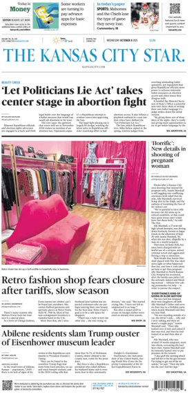 Cover of The Kansas City Star