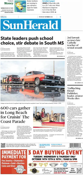 Cover of The Sun Herald