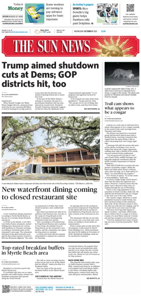 Cover of The Sun News