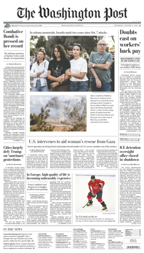 Cover of The Washington Post