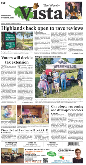 Cover of The Weekly Vista