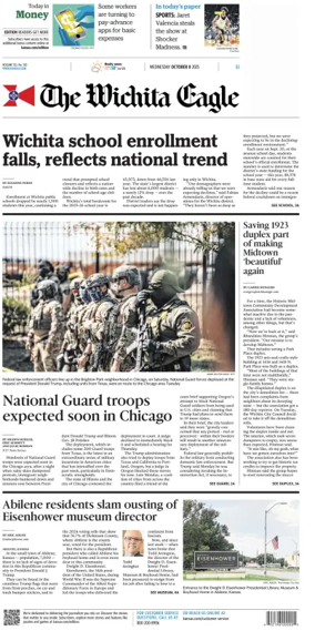 Cover of The Wichita Eagle