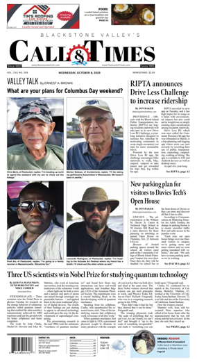 Cover of Woonsocket Call