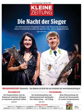 Cover of Kleine Zeitung Steiermark