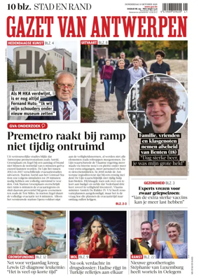 Cover of Gazet van Antwerpen Metropool Stad