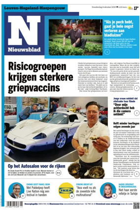 Cover of Het Nieuwsblad