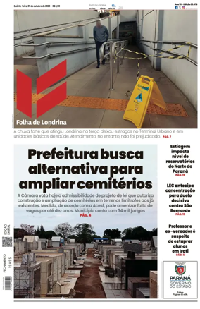 Cover of Folha de Londrina