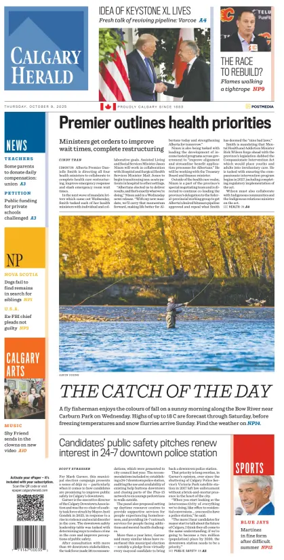 Cover of Calgary Herald