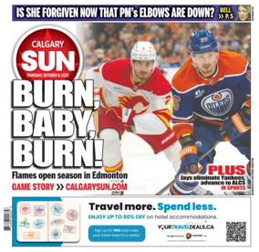 Cover of Calgary Sun