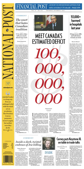 Cover of National Post - (Latest Edition)