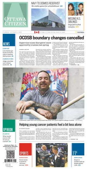 Cover of Ottawa Citizen