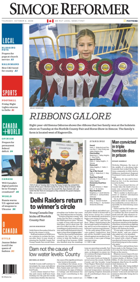 Cover of Simcoe Reformer