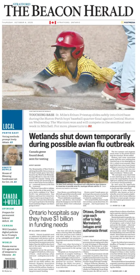 Cover of The Beacon Herald