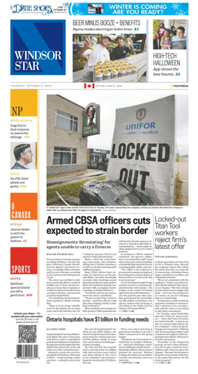Cover of Windsor Star