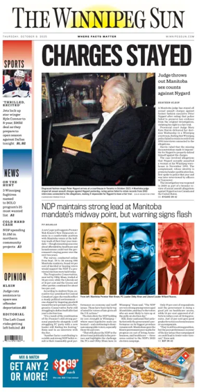 Cover of Winnipeg Sun